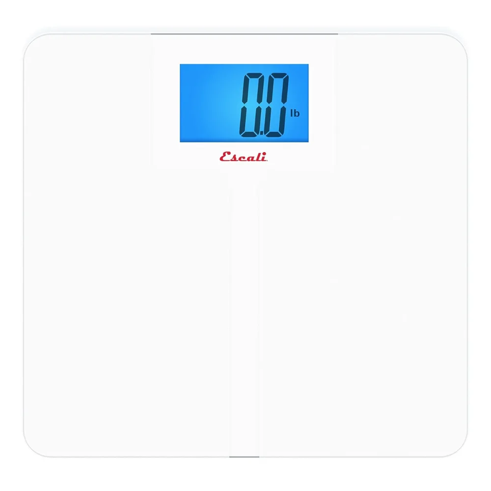 Escali High Capacity Bathroom Scale, 562 lb