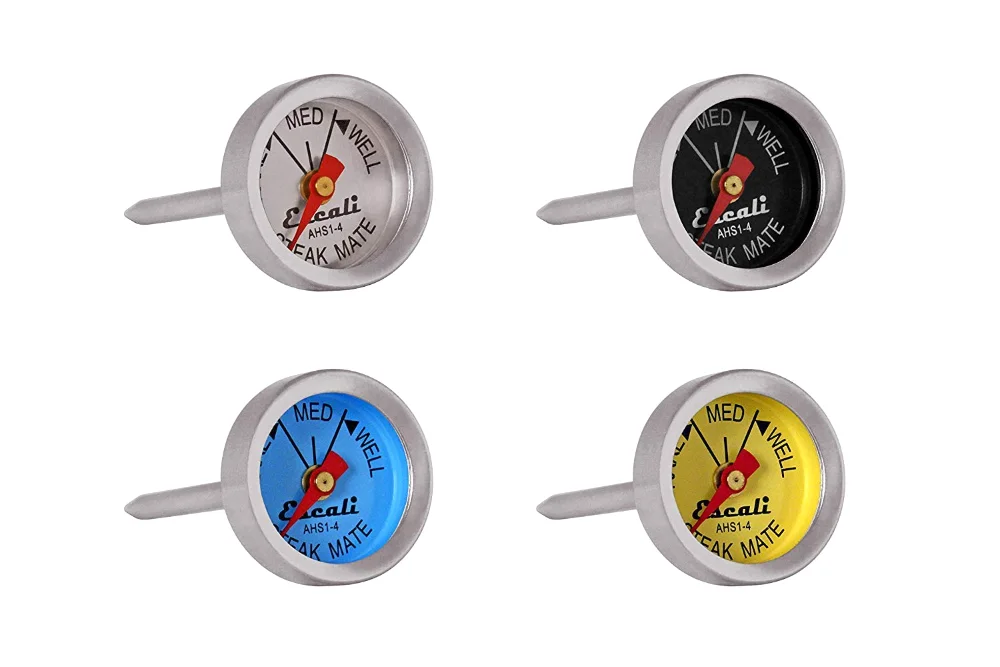 Escali AHS1-4 Mini Steak Thermometer Set