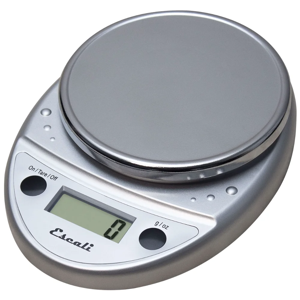 Escali Primo Digital Food Scale, Chrome